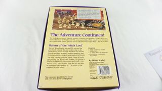Return of the Witch Lord,  Milton Bradley,  HeroQuest,  Unpunched,  Sprued Figures 4