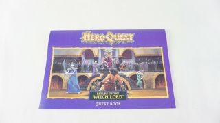 Return of the Witch Lord,  Milton Bradley,  HeroQuest,  Unpunched,  Sprued Figures 8