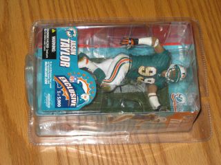 JASON TAYLOR,  NFL,  BOWL EXCLUSIVE MCFARLANE,  ONE OF 5000,  MIAMI DOLPHINS 4