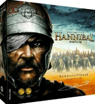 Hannibal & Hamilcar Rome Vs Carthage Boardgame -