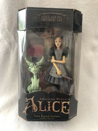American Mcgee’s Alice And Cheshire Cat Action Figure