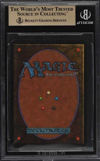 1993 Magic The Gathering MTG Alpha Nevinyrral ' s Disk R A BGS 9.  5 GEM (PWCC) 2