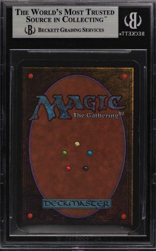 1993 Magic The Gathering MTG Alpha Lord Of The Pit R K BGS 9 (PWCC) 2
