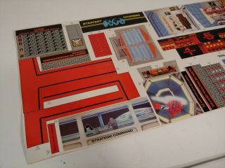 Vintage GoBots Command Center Sticker Sheet Bandai Tonka 1984 5