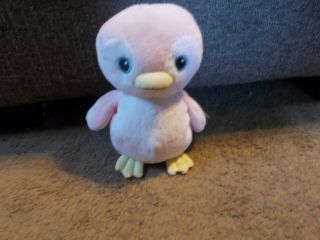 Ty Pluffies Pammy The Pink Penguin With Tags