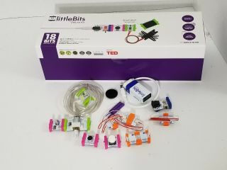 Littlebits Electronics Deluxe Kit,  Incomplete See Pictures