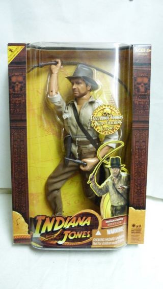 2008 Hasbro Indiana Jones Raiders Of The Lost Ark Electronic Figure Factory Seal