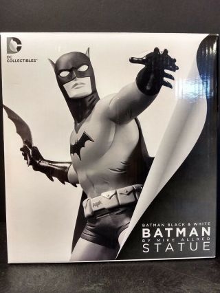 Dc Collectibles Batman Black And White Statue By Mike Allred Tamp0166