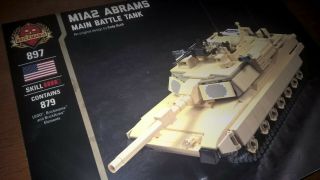 Brickmania Lego Kit Of The American M1a2 Abrams Main Battle Tank - 2019 Version