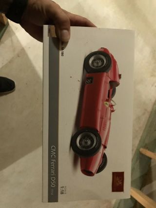 1:18 Cmc 1956 Ferrari D50 Red M - 180