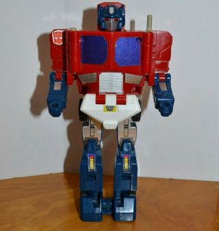 Vintage G1 Transformers Powermasters Optimus Prime Action Figure Robot Toy