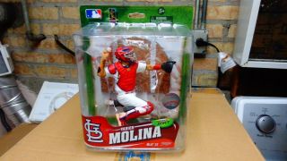 Yadier Molina St Louis Cardinals Mlb32 2014 Rookie Mcfarlane Figure