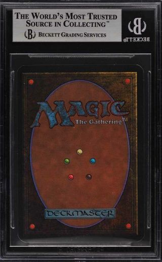 1993 Magic The Gathering MTG Alpha Dual Land Bayou R L BGS 9 (PWCC) 2
