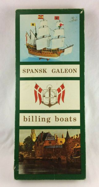 Billing Boats Spansk Galeon Wooden Boat Kit 463 - Complete -