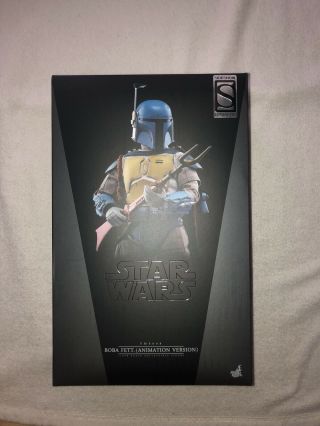 Boba Fett Animation Version Hot Toys Tms 06 Star Wars Holiday Special 1/6 Scale