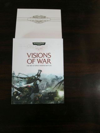 Warhammer 40k Visions Of War The Art Of Space Marine Battles Limited Edition 093
