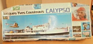1976 Revell 1/125 Scale Jacques - Yves Cousteau 