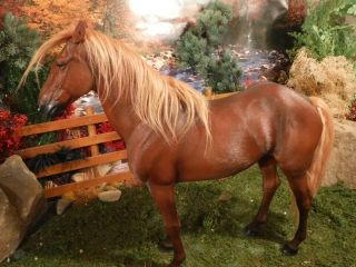1/6 scale Mr.  Z ILI Horse EXTREMELY RARE with Mongolian saddle 2