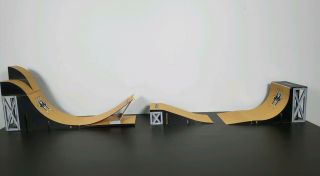 Tech Deck Mega Ramp Skateboard Fingerboard Tony Hawk Skate Park X - Games Bmx