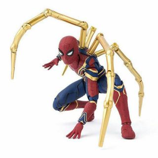Marvel Spiderman Avengers Infinity War Iron Spider - Man Action Figure Toy Model