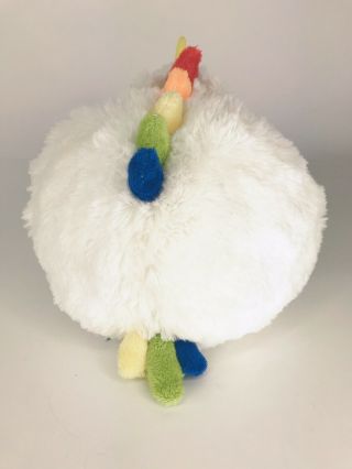 Squishable Rainbow Unicorn Plush Round Pillow Stuffed Animal 23 ' around 8 ' tall 3