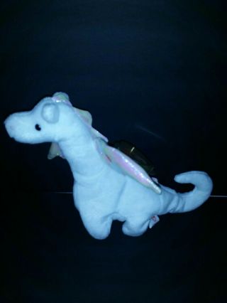 Ty Beanie Babies Magic The Dragon Born 1995 Shipped With Tracking.