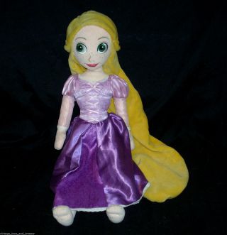 21 " Disney Store Princess Rapunzel Tangled Doll Girl Stuffed Animal Plush Long M