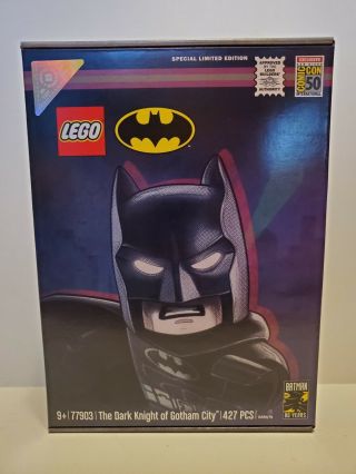 Lego Batman Sdcc 2019 Exclusive Dark Knight Of Gotham City Limited Edition 50th