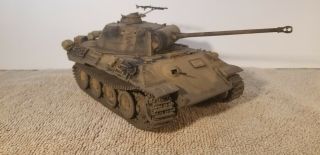 Built 1/35 Panther German Panzer Ww 2 Tank Professionally Built