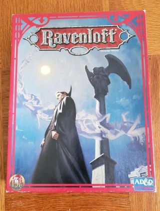 Tsr Ravenloft Campaign Setting Box W/monstrous Compendium 1&2