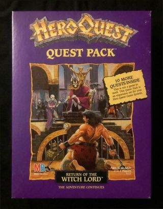 Return of the Witch Lord,  Milton Bradley,  HeroQuest,  Unpunched,  Sprued Figures 2