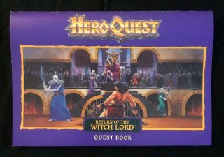 Return of the Witch Lord,  Milton Bradley,  HeroQuest,  Unpunched,  Sprued Figures 6