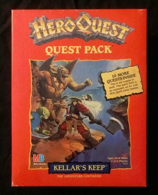 Kellar ' s Keep,  Milton Bradley Heroquest,  Unpunched,  Figures on Sprue,  MegaExtras 2
