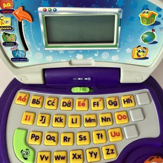 Fisher Price Fun 2 Learn Laptop Letters Alphabet Phonics Kids Electronic Games 4