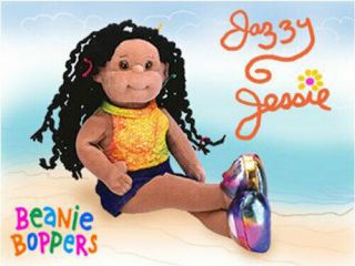 Ty Beanie Bopper - Jazzy Jessie (13 Inch) - Mwmts Girl Doll Toy