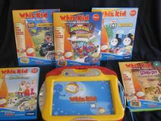 Vtech Whiz Kid Children Educational Learning System Plus 5 Games