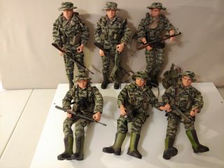 12 " Actionfigure 6 Man Vietnam Era L.  R.  R.  P.  Team,  21st Century Toys