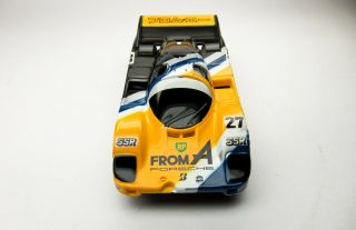 Authentic Japanese Release Tyco From A Porsche 962 27 w/ Window and 27 Decals 2
