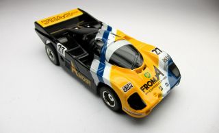 Authentic Japanese Release Tyco From A Porsche 962 27 w/ Window and 27 Decals 3