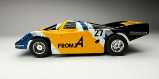 Authentic Japanese Release Tyco From A Porsche 962 27 w/ Window and 27 Decals 8