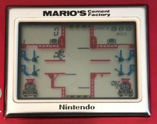 Mario ' s Cement Factory Game And Watch 7