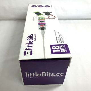 Little Bits Electronics Deluxe Kit 18 Bits Module Opened Box,  Barely 8
