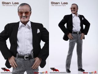 Stan Lee 1/6th Scale 12in Action Figure Marvel Comic Book