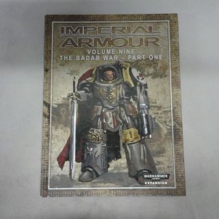 Imperial Armour Volume Nine The Badab War Part One Warhammer Book (bb24)