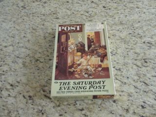 Post The Saturday Evening Post By Jaymar 500 Piece Puzzle