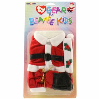 Ty Gear - Santa - Clothing For Ty Beanie Kids
