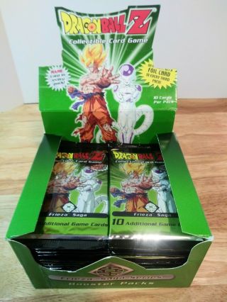 Dbz Ccg Dragon Ball Z X36 Frieza Saga Score Booster Packs In Opened Box