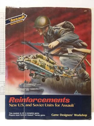 Gdw Assault Reinforcements U.  S.  And Soviet Units For Assault First Edit 1985