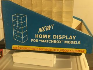 Matchbox Store Display set,  includes 28 interlocking clear home display boxes 5