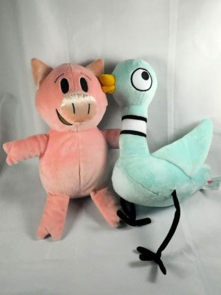Kohls Cares For Kids Mo Willems Pigeon & Pig Plush Stuffed Animals